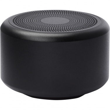 Logo trade advertising product photo of: Rise 3W RCS recycled aluminium Bluetooth® mini speaker 