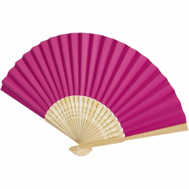 Logo trade promotional gift photo of: Carmen hand fan