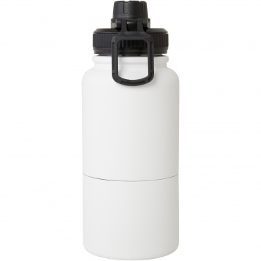 Logo trade promotional merchandise image of: Dupeca 840 ml RCS certified stainless steel insulated sport bottle