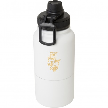 Logo trade promotional gifts picture of: Dupeca 840 ml RCS certified stainless steel insulated sport bottle