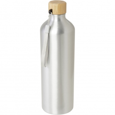 Logotrade promotional products photo of: Malpeza 1000 ml RCS certified recycled aluminium water bottle