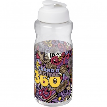 Logo trade promotional giveaway photo of: H2O Active® Big Base 1 litre flip lid sport bottle