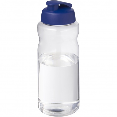 Logo trade promotional product photo of: H2O Active® Big Base 1 litre flip lid sport bottle