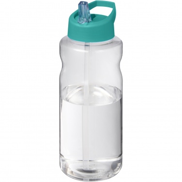 Logo trade business gifts image of: H2O Active® Big Base 1 litre spout lid sport bottle