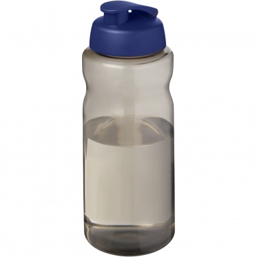 Logo trade promotional merchandise image of: H2O Active® Eco Big Base 1 litre flip lid sport bottle