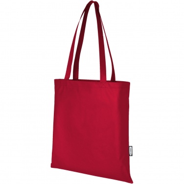 Logo trade promotional products picture of: Zeus GRS recycled non-woven convention tote bag 6L