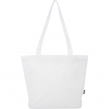 Logo trade corporate gift photo of: Panama GRS recycled zippered tote bag 20L