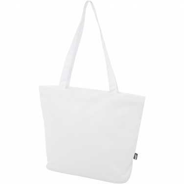 Logo trade promotional gifts picture of: Panama GRS recycled zippered tote bag 20L