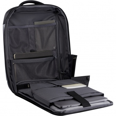 Logo trade promotional merchandise photo of: Expedition Pro 15.6" GRS recycled compact laptop backpack 12L