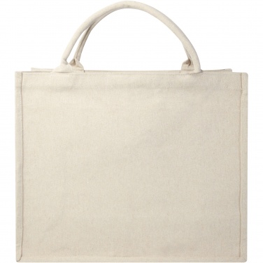 Logo trade advertising products image of: Page 500 g/m² Aware™ recycled book tote bag