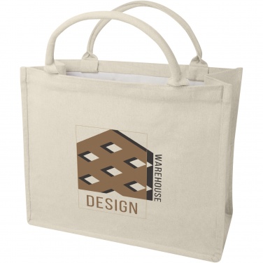 Logo trade advertising products picture of: Page 500 g/m² Aware™ recycled book tote bag