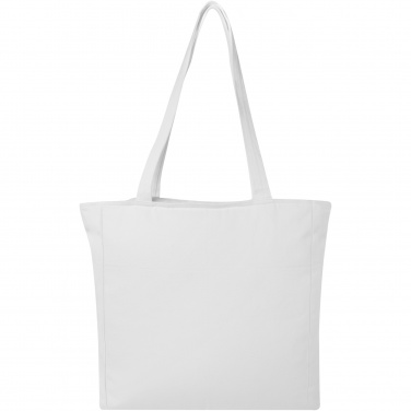 Logo trade promotional giveaways picture of: Weekender 500 g/m² Aware™ recycled tote bag