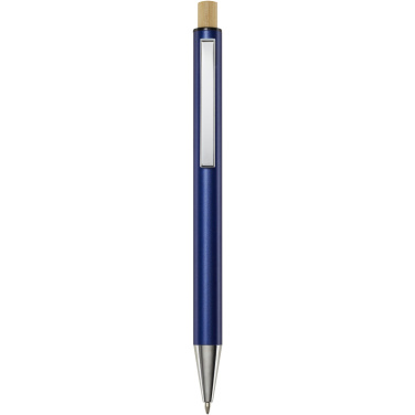 Logotrade promotional merchandise photo of: Cyrus recycled aluminium ballpoint pen (black ink)