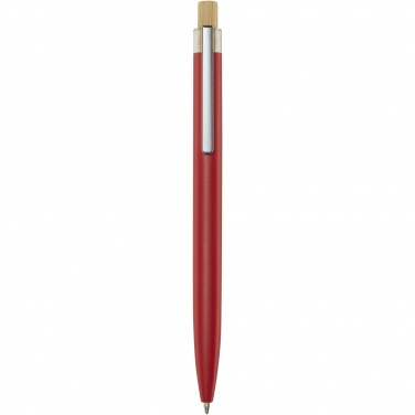 Logo trade promotional giveaways picture of: Nooshin recycled aluminium ballpoint pen