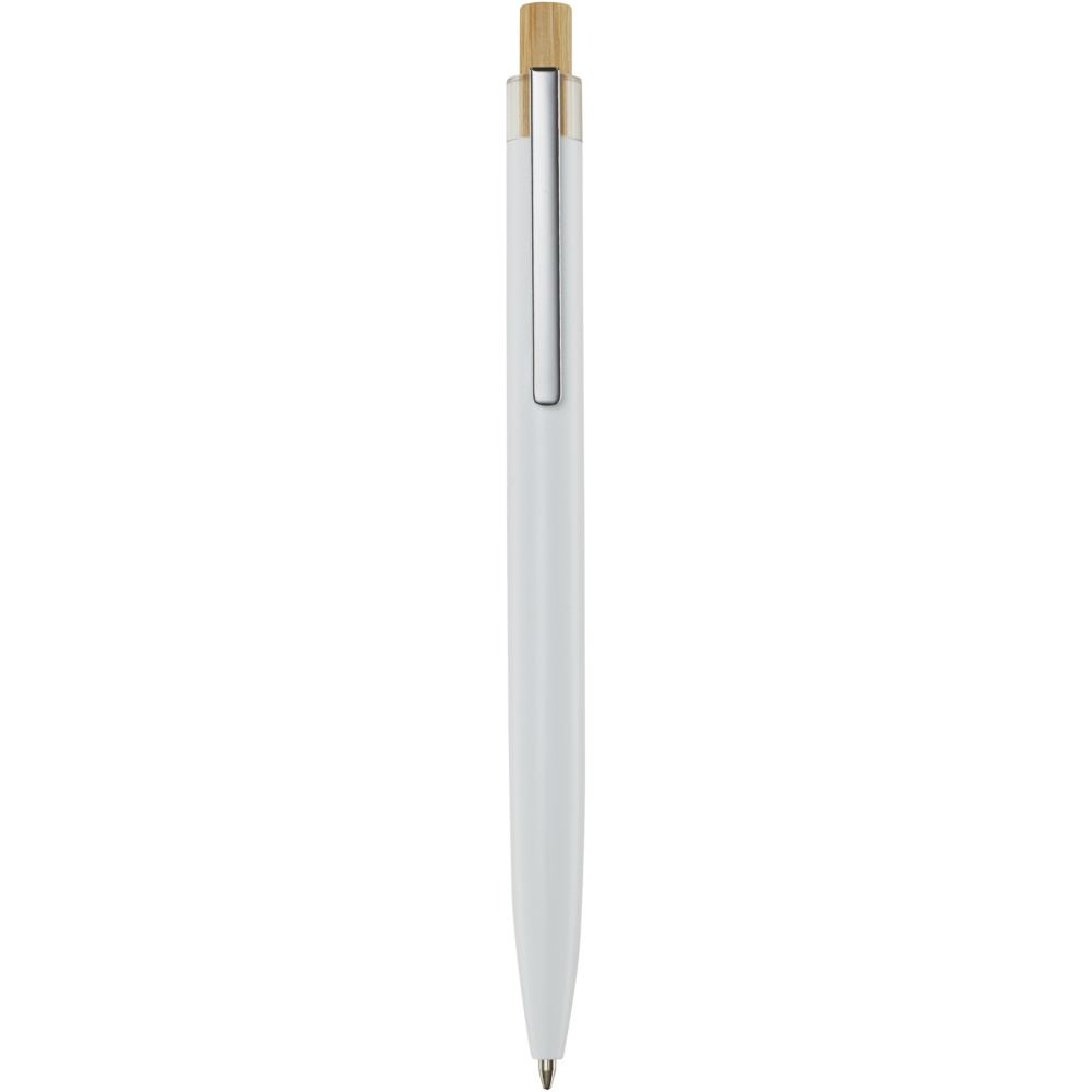 Logotrade promotional item picture of: Nooshin recycled aluminium ballpoint pen (black ink)