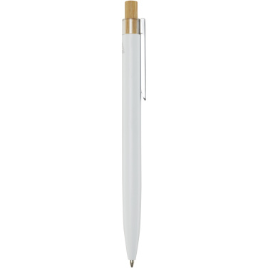 Logo trade advertising products picture of: Nooshin recycled aluminium ballpoint pen (black ink)