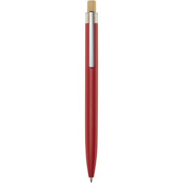 Logotrade advertising product picture of: Nooshin recycled aluminium ballpoint pen (black ink)