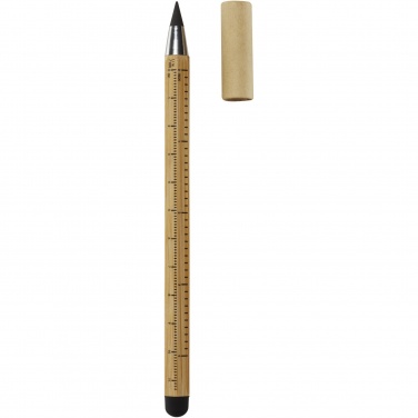 Logo trade promotional products image of: Mezuri bamboo inkless pen 