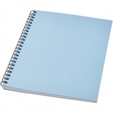 Logo trade promotional products picture of: Desk-Mate® A5 colour spiral notebook