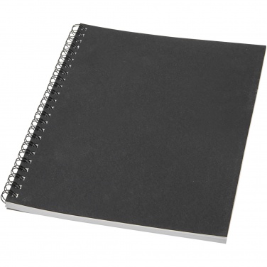 Logo trade advertising products picture of: Desk-Mate® A5 colour spiral notebook