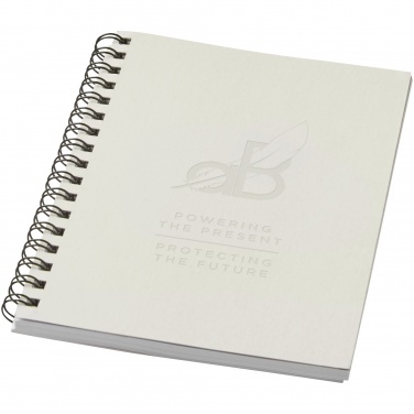 Logo trade advertising products picture of: Desk-Mate® A6 colour spiral notebook