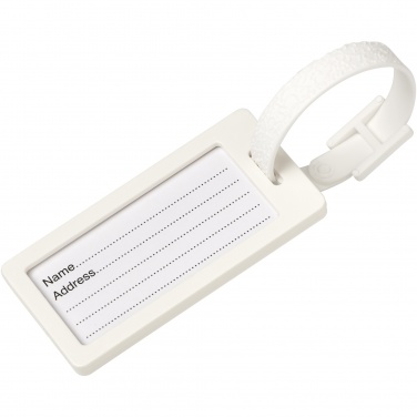 Logotrade promotional giveaway picture of: River recycled window luggage tag