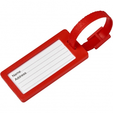 Logotrade promotional product picture of: River recycled window luggage tag