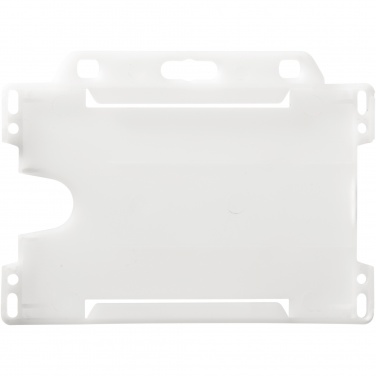 Logo trade promotional merchandise image of: Vega recycled plastic card holder