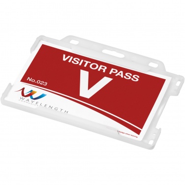 Logo trade promotional items image of: Vega recycled plastic card holder