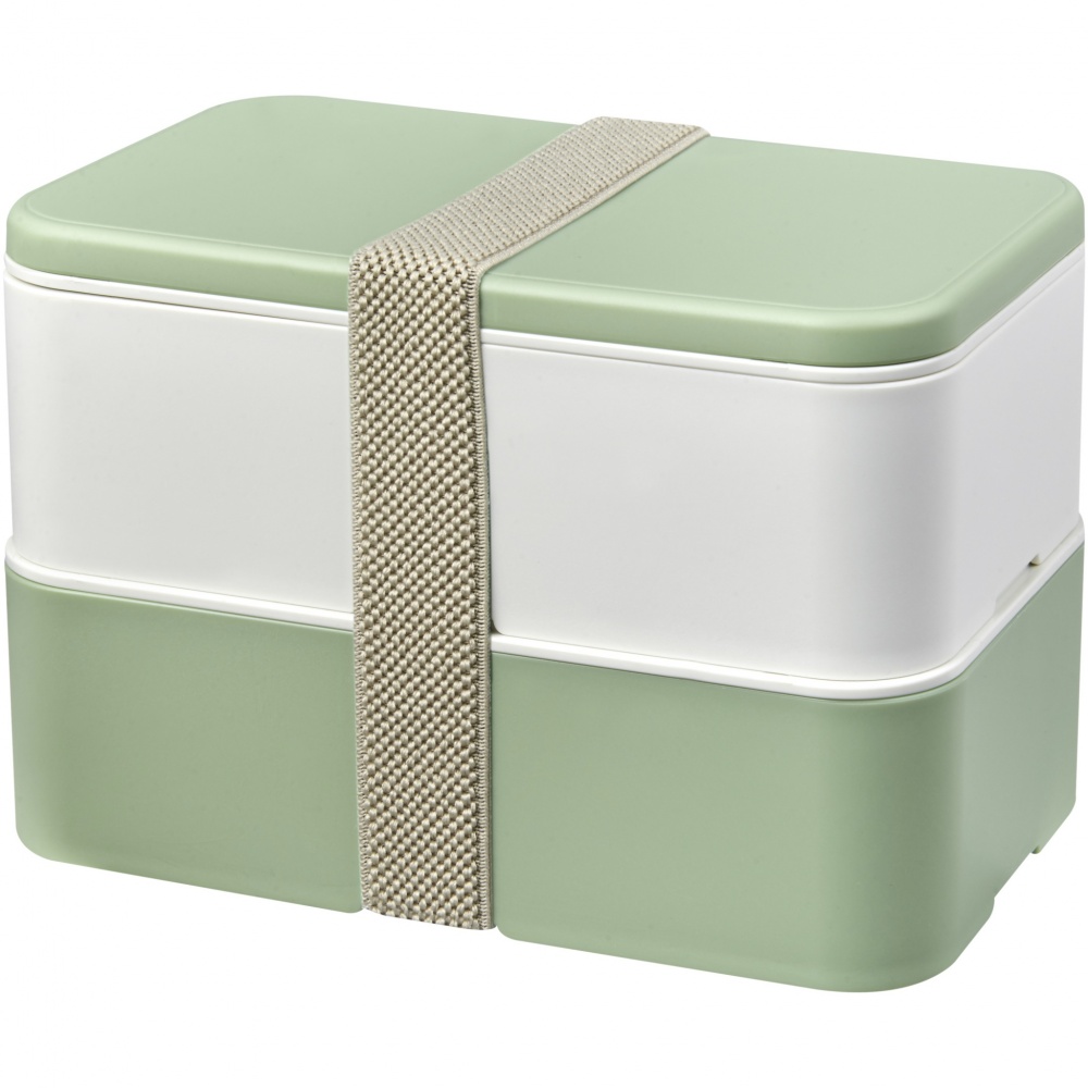 Logotrade promotional item picture of: MIYO Renew double layer lunch box