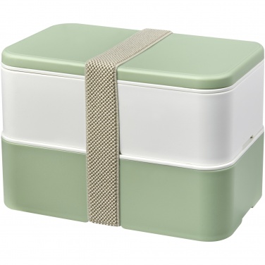 Logo trade promotional gift photo of: MIYO Renew double layer lunch box