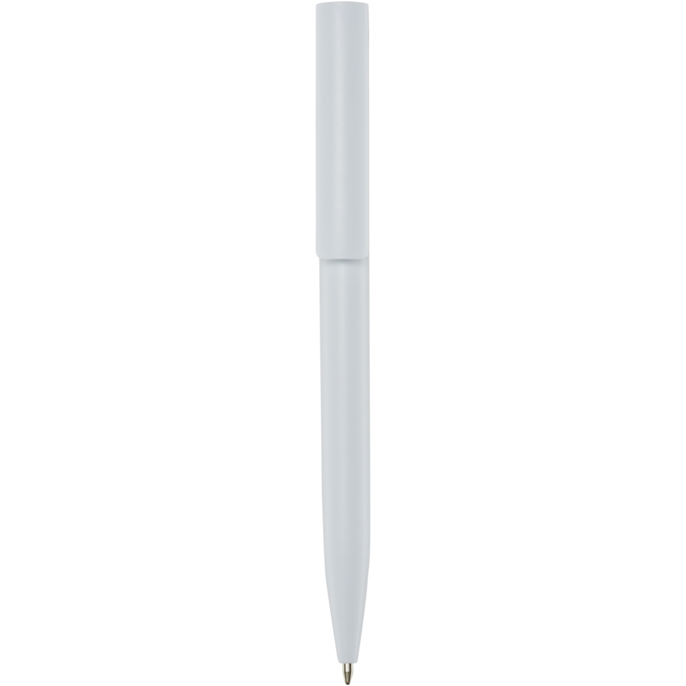 Logo trade corporate gifts image of: Unix recycled plastic ballpoint pen