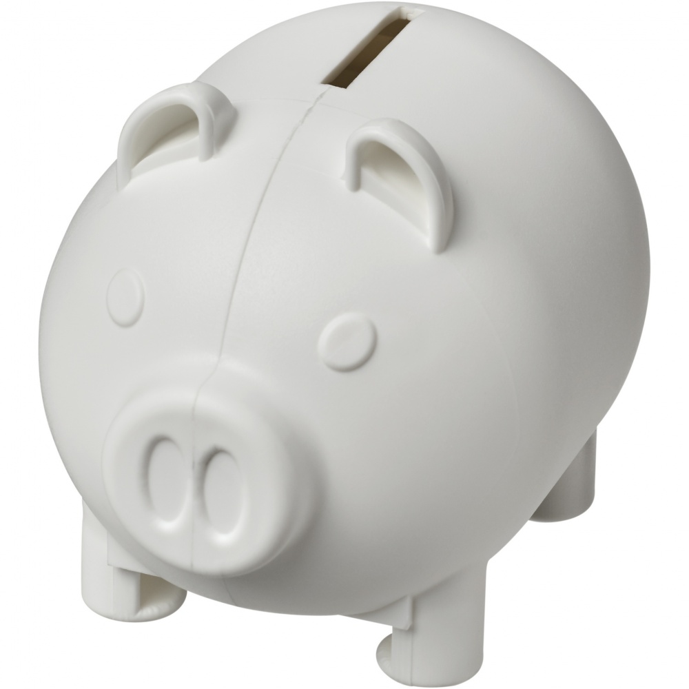 Logo trade corporate gifts picture of: Oink recycled plastic piggy bank