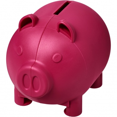 Logotrade promotional item picture of: Oink recycled plastic piggy bank