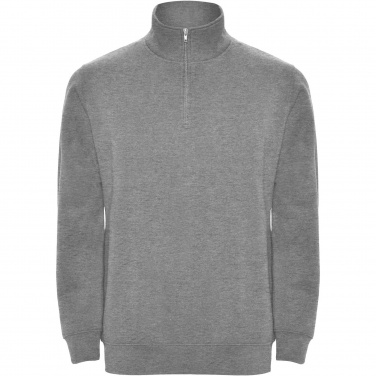 Logo trade promotional giveaways image of: Aneto quarter zip sweater