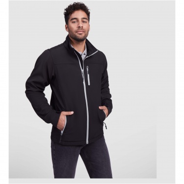 Logo trade promotional merchandise image of: Antartida men's softshell jacket