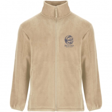 Logo trade promotional giveaways picture of: Artic men's full zip fleece jacket