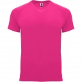 Bahrain short sleeve men's sports t-shirt, Pink Fluor