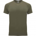 Bahrain short sleeve men's sports t-shirt, Militar Green