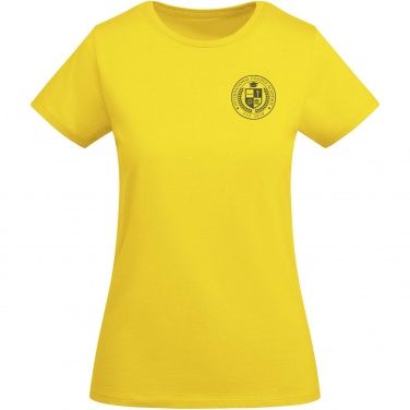 Logo trade promotional merchandise image of: Breda short sleeve women's t-shirt