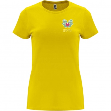 Logotrade promotional merchandise picture of: Capri short sleeve women's t-shirt