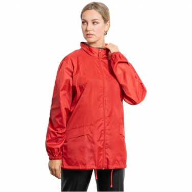 Logo trade corporate gifts image of: Escocia unisex lightweight rain jacket