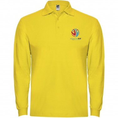 Logotrade promotional merchandise picture of: Estrella long sleeve men's polo