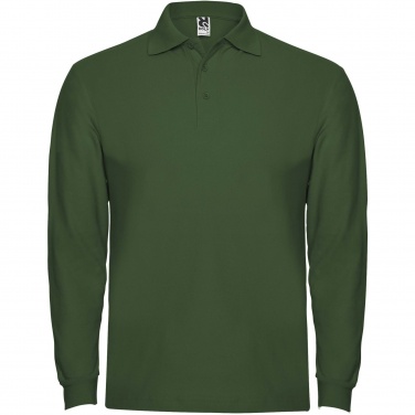 Logo trade business gift photo of: Estrella long sleeve men's polo