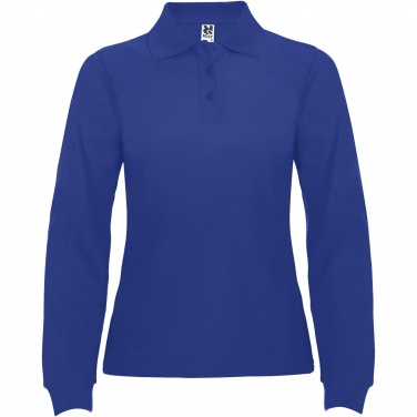 Logo trade promotional products image of: Estrella long sleeve women's polo