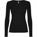 Extreme long sleeve women's t-shirt, Solid black