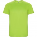 Imola short sleeve kids sports t-shirt, Fluor Green