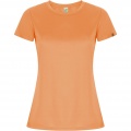 Imola short sleeve women's sports t-shirt, Fluor Orange