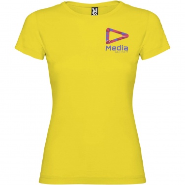 Logo trade corporate gift photo of: Jamaica short sleeve women's t-shirt