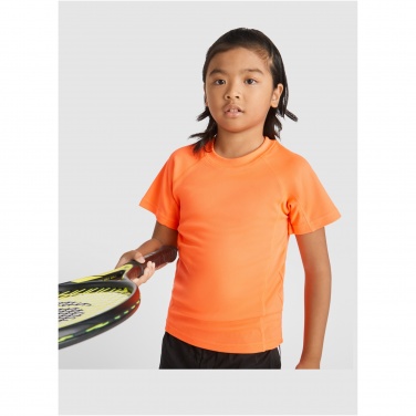 Logotrade promotional merchandise image of: Montecarlo short sleeve kids sports t-shirt